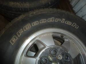 lot 62 image: Chevy Truck Rims & Tires
