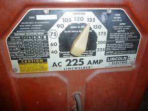 lot 76 image: Lincoln Arc Welder