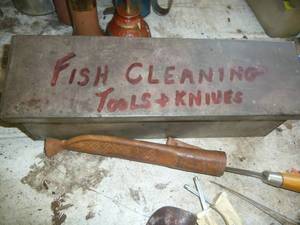 lot 82 image: Fish Cleaning Tools & Knives
