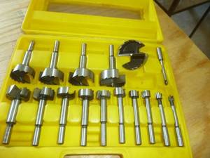 lot 125 image: Forstner Bit Set
