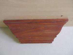 Floating wall shelf