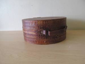 replica vintage hat box