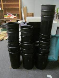 fresh flower pots