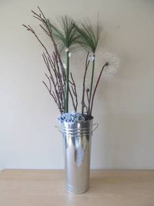 basket ,decorative branches
