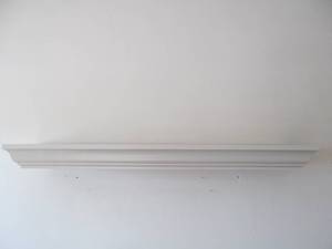 Floating wall shelf