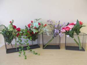 baskets ,flowers