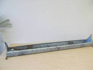 galvanized trough