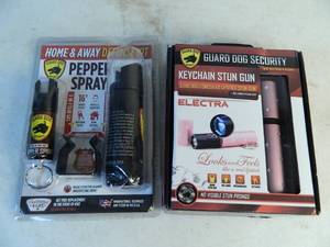 lot 176 image: New Stun Gun and Pepper Sprays
