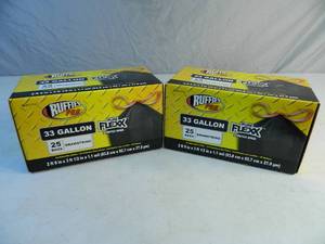 lot 6 image: 50 New 33 Gallon Trash Bags