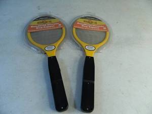 lot 24 image: 2 New Handheld Electric Bug Zappers