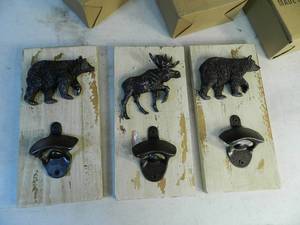 lot 32 image: 3 New Shabby Chic Style Bottle Openers