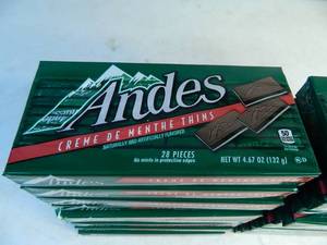 lot 51 image: 20 New Boxes of Andes Mints
