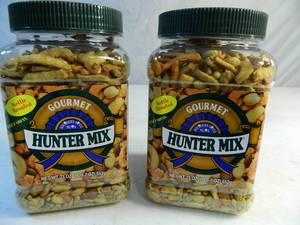 lot 64 image: 2 New Containers of Gourmet Hunters Mix
