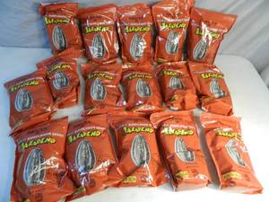 lot 76 image: 16 Bags of Jalapeno Sunflower Seeds
