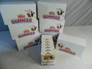 lot 80 image: 8 Cases of Yowie Gummies with Surprises Inside