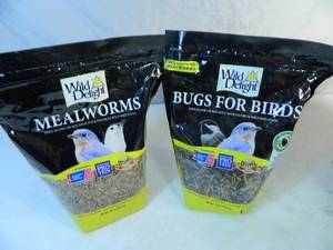 lot 95 image: 2 New Bags of Mealworms and More