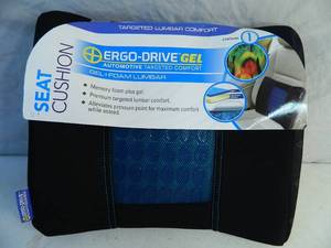 lot 99 image: New Ergo Drive Gel Foam Lumbar Cushion