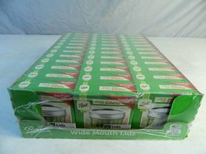 lot 132 image: New Case of Ball Wide Mouth Lids