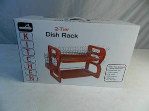 lot 152 image: New 2 Tier Dish Rack