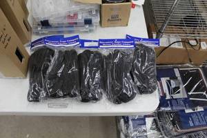 lot 161 image: Lot of (5) Buccaneer Rope Company 38in. Fender Lines Double Braid Nylon Black 8ft.