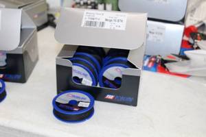 lot 175 image: Lot of (10) FSE Robline Whipping Twine .08 Black 262ft. Reel