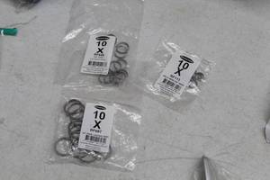 lot 196 image: Lot of (3) Ronstan 34in. Locking Ring RF687, Split Ring 38in. RF113, 58in. Locking Ring RF686