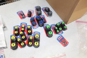 lot 219 image: Ronstan Medium C-Cleat RF5410Y, Small C-Cleat Cam RF5400B, Large C-Cleat RF5420B