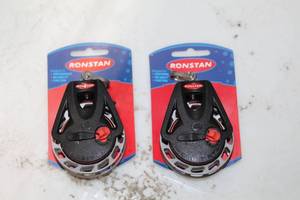 lot 225 image: Lot of (2) Ronstan Series 55 RT Orbit Block Single Swivel Head RF56100