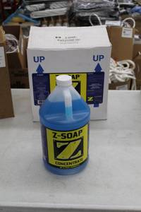 lot 301 image: Lot of (4) Z-Tuff Z-Soap Concentrate 1-Gallon Bottle