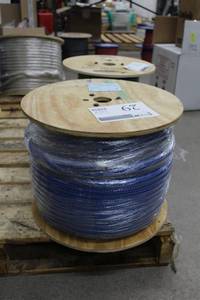 lot 29 image: Buccaneer Rope Company 12in. Blue Double Braid Nylon Rope 600 Foot Reel