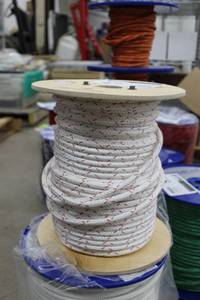 lot 47 image: New England Ropes 38in. Sta-Set X Red Fleck Rope 600 Foot Reel
