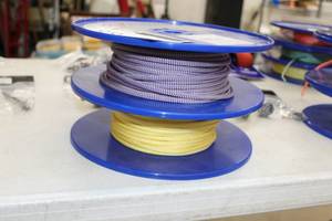 lot 88 image: Lot of (2) FSE Robline 14in. DyneemaPolyester Dinghy Control Rope 328 Foot Reel