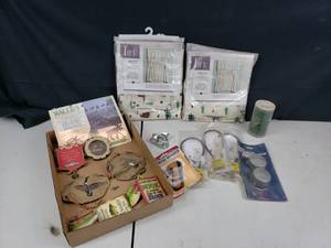 Small Xmas Dcor, Gun Locks, Curtains
