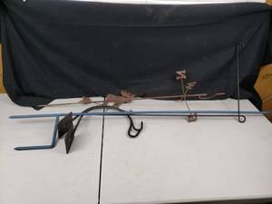 Moose Garden Weather Vane, Plant Hooks