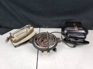Iron, Burner, George Foreman