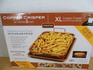 New Copper Crisper Pan Set