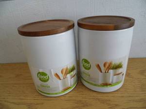 New Pair of Food Network Canisters