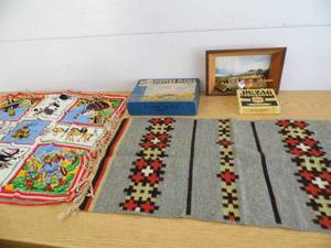 Vintage Puzzles - Scarf - Mat