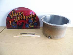 Slot Machine Glass - Stainless Steel Container