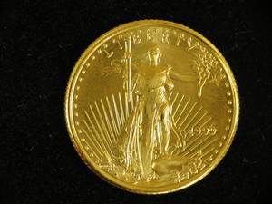 1999 $5 Gold Eagle Coin - 110 Ounce