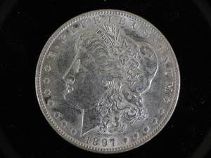 1897-P Morgan Silver Dollar