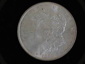 1898-P Morgan Silver Dollar