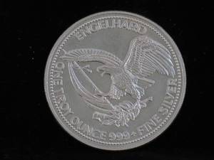 1 Troy Ounce Engelhard American Prospector Silver Round