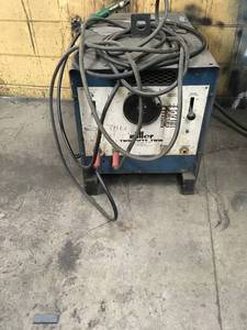 lot 363 image: Miller Two Fifty Twin ACDC Arc Welding Machine