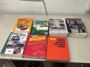 lot 455 image: Chiltons Import Automotive Repair Manuals