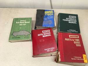 lot 468 image: Motor Auto Repair Manuals
