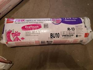 lot 3 image: 1 Bundle of Unfaced Owens Corning R-13 Insulation