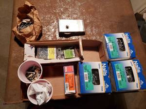 lot 27 image: Various Fasteners, Roofing Nails