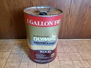 lot 40 image: 6 Gallon Can of Olympic WeatherGuard