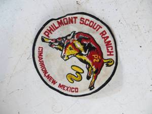 lot 31 image: VINTAGE Philmont Scout Ranch Patch